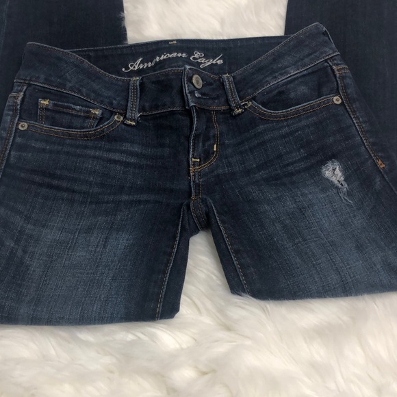 American eagle artist crop jeans size 0 regular - Picture 2 of 6
